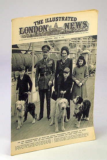 Image for The Illustrated London News, April (Apr.) 13, 1946: Cover Photo of Field Marshal Lord Alexander and His Family