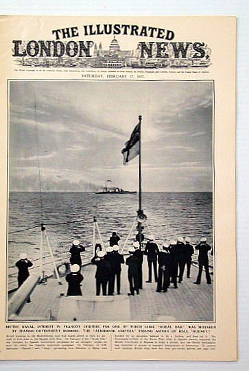 Image for The Illustrated London News, February 27, 1937: The Fall of Malaga / Combined Manoeuvre Prove Singapore "Invulnerable"