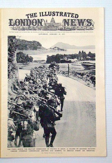 Image for The Illustrated London News, January (Jan.) 30, 1937: Japanese Camouflage / 5500 tons of Gold for Fort Knox