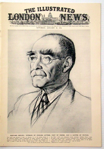 Image for The Illustrated London News, January (Jan.) 18, 1936: Passing of Rudyard Kipling