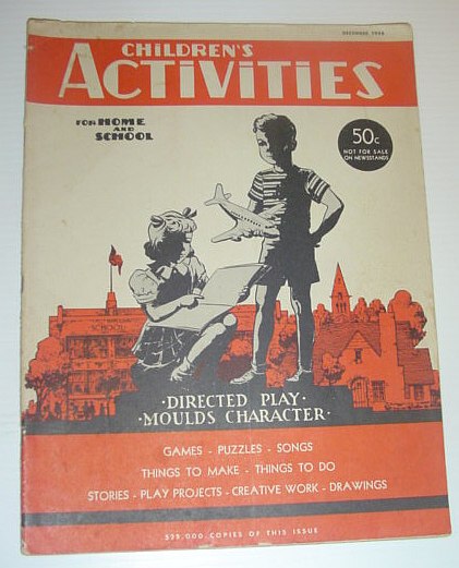 Image for Children's Activities for Home and School, December 1946