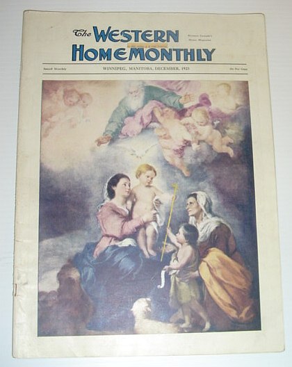Image for The Western Home Monthly, Winnipeg, Manitoba, December 1923 - Western Canada's Home Magazine