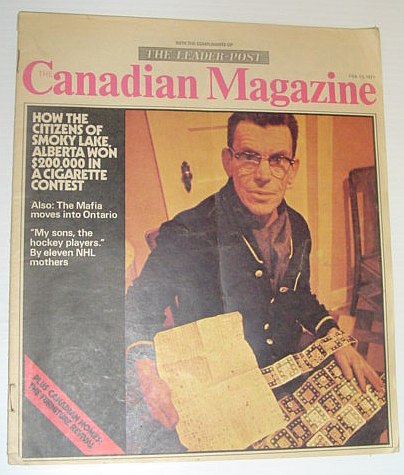 The (Leader-Post) Canadian Magazine, 13 February 1971 *DEFEATING IMPERIAL TOBACCO'S CASINO CONTEST* Image for The (Leader-Post) Canadian Magazine, 13 February 1971 *DEFEATING IMPERIAL TOBACCO'S CASINO CONTEST*