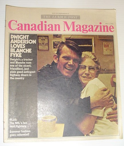 Image for The Canadian Magazine, May 2, 1970 *COVER PHOTO OF DWIGHT ANDERSON AND BLANCHE FYKE*