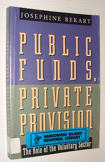 Image for Public Funds, Private Provision: The Role of the Voluntary Sector