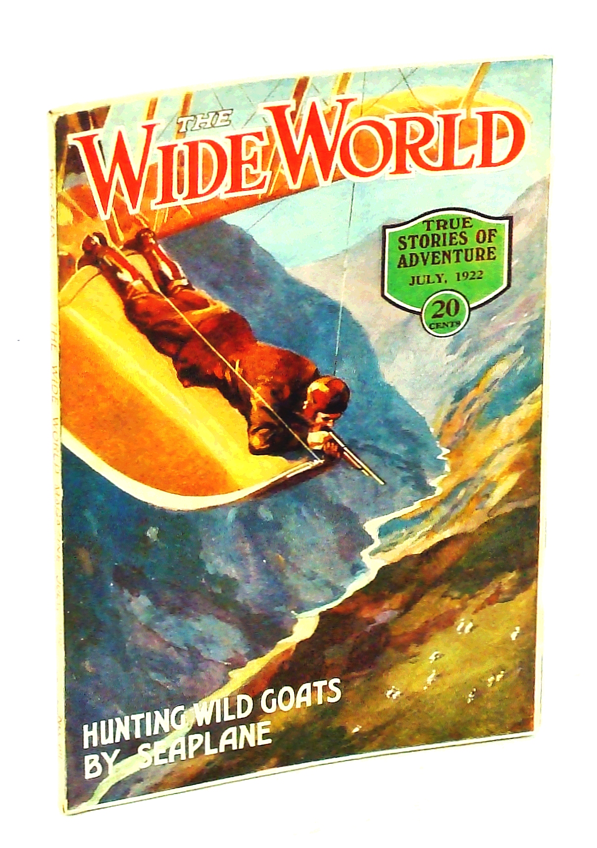 Image for The Wide World, True Stories of Adventure, July 1922, Vol. 49, No. 291: Across Remote Yunnan / The Wild Men of Borneo