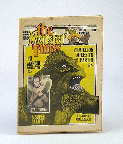 Image for The Monster Times - The World's First Newspaper of Horror, Sci-Fi and Fantasy, Volume 1, No. 20 - March (Mar.) 1973 - Star Trek Super Salute