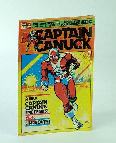 Image for Captain Canuck Comic, Volume 1, Issue #5, August/September 1979