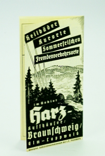 Image for Harz-Braunschweig: Kyffhuser, Elm-Lappwald, Heilbader, Kurorte, Sommerfrilchen, Fremdenoerkehrsorte (Vintage German Tourism Ephemera)