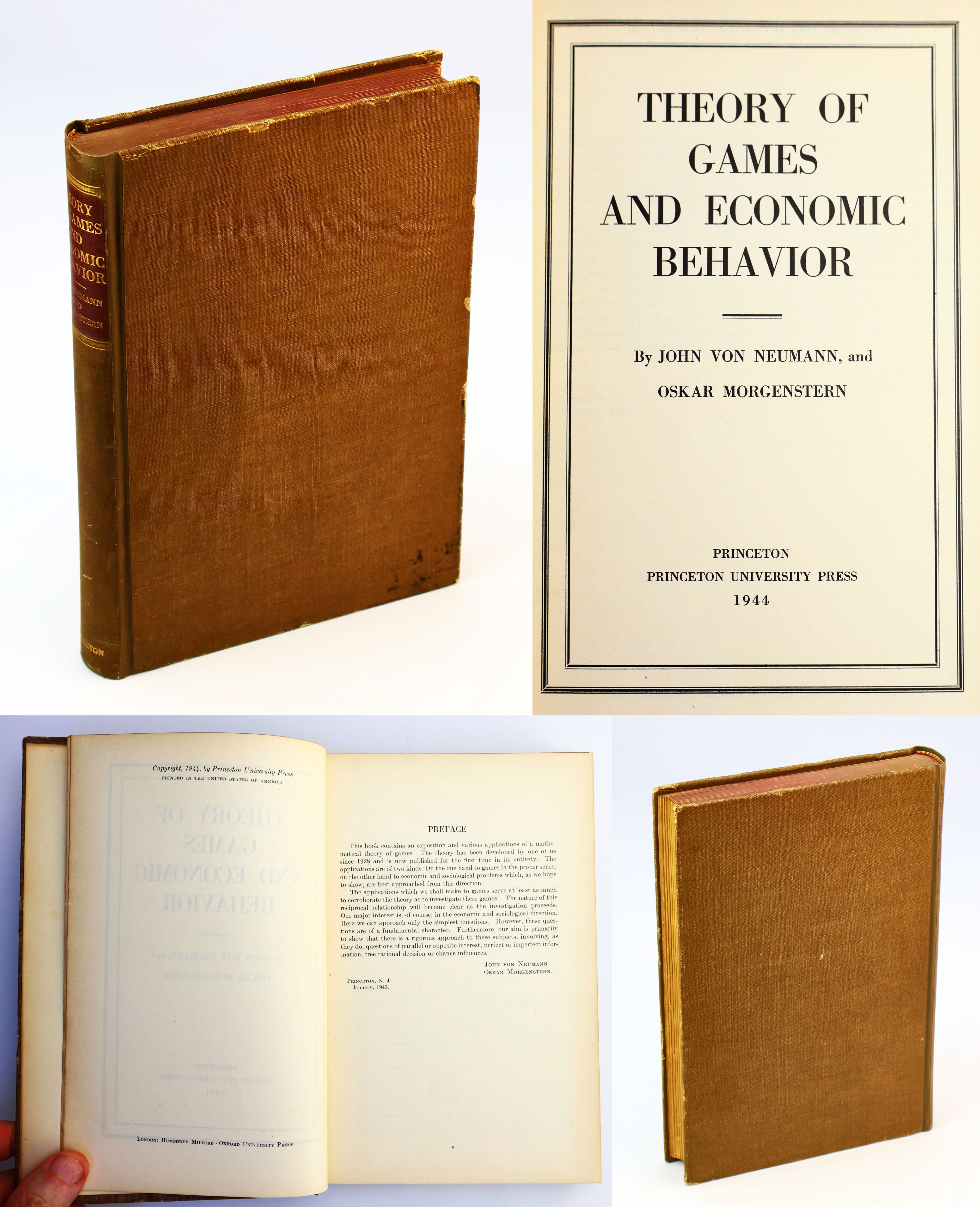 Theory of Games and Economic Behavior