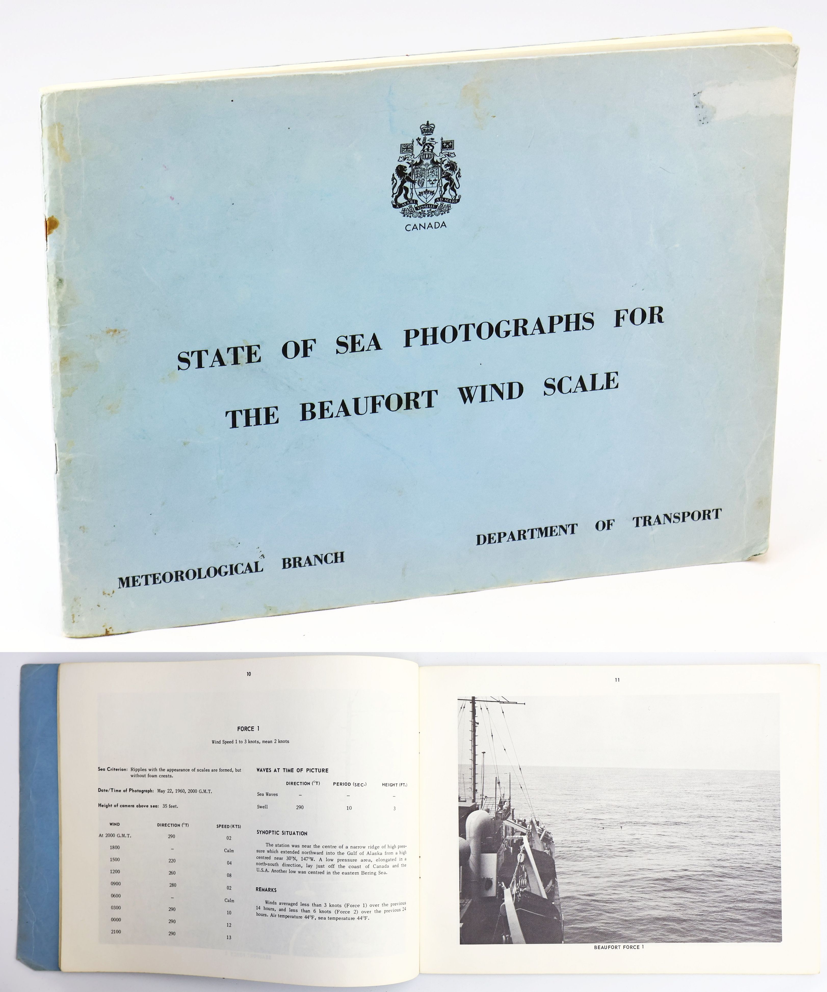 State of Sea Photographs For the Beaufort Wind Scale