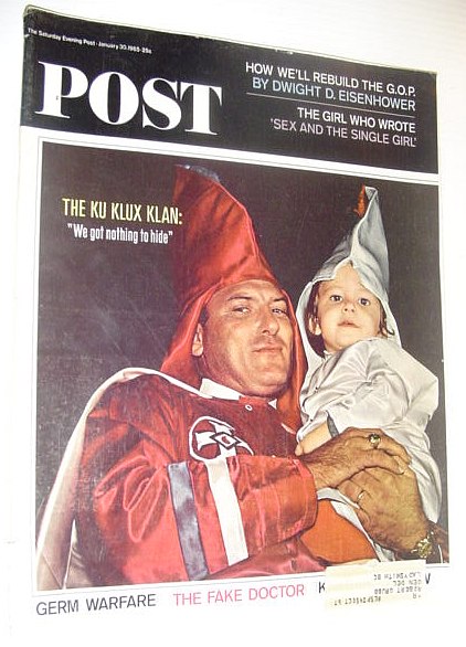 Image for The Saturday Evening Post, January 30, 1965 *KU KLUX KLAN COVER PHOTO*