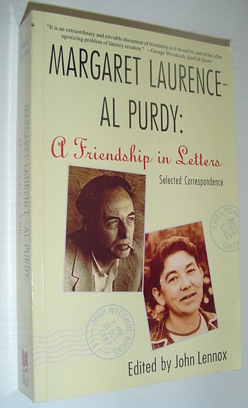 Image for Margaret Laurence - Al Purdy, A Friendship in Letters: Selected Correspondence