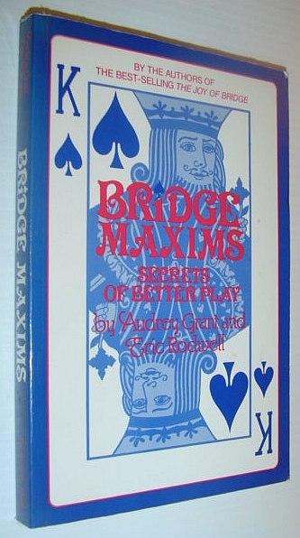 Image for Bridge Maxims: Secrets of Better Play
