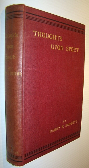 Image for Thoughts Upon Sport