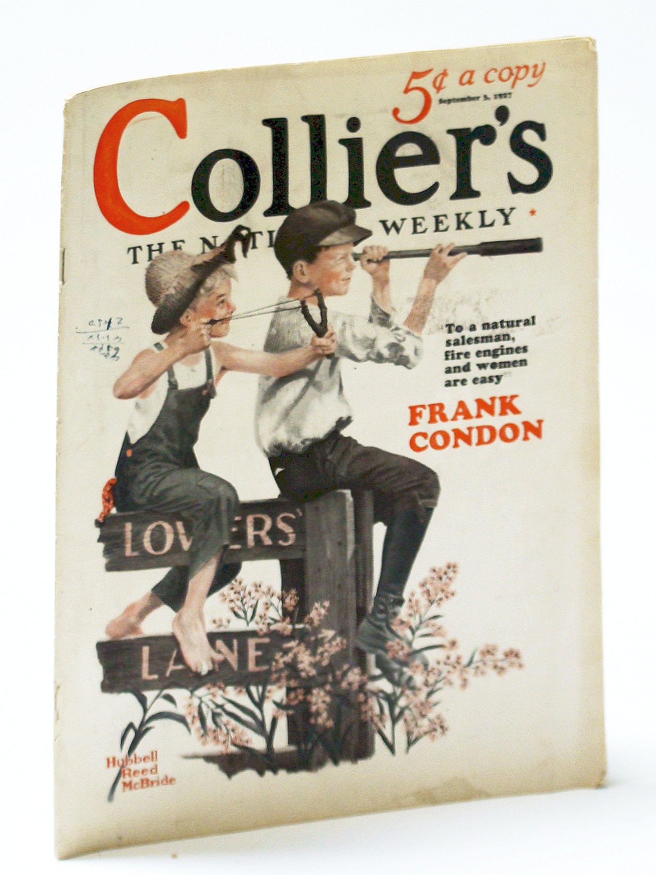 Image for Collier's - The National Weekly (Magazine), September (Sept.) 3, 1927, Vol. 80, No. 10: Commander Richard E. Byrd on Aviaton Safety / John Erskine