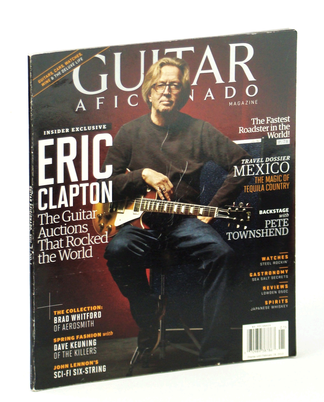 Image for Guitar Aficionado Magazine January/February 2013