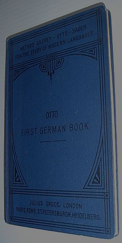 Image for First German Book - Method Gaspey-Otto-Sauer