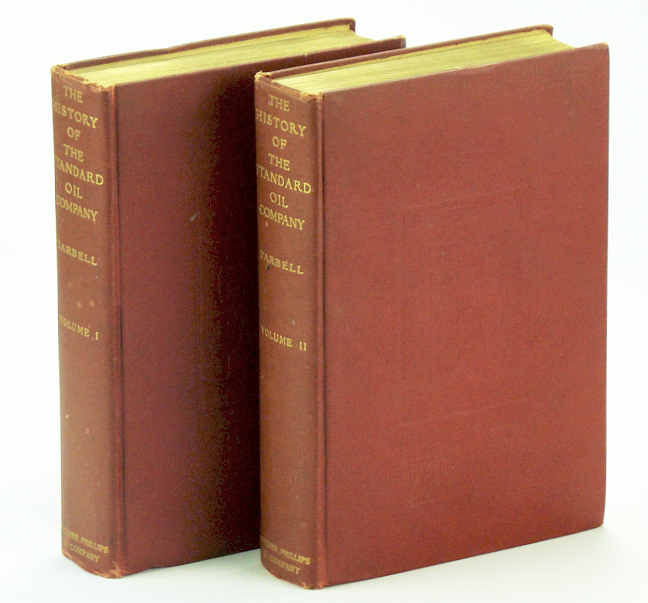 The History of The Standard Oil Company - First Edition, Complete in Two Volumes Image for The History of The Standard Oil Company - First Edition, Complete in Two Volumes