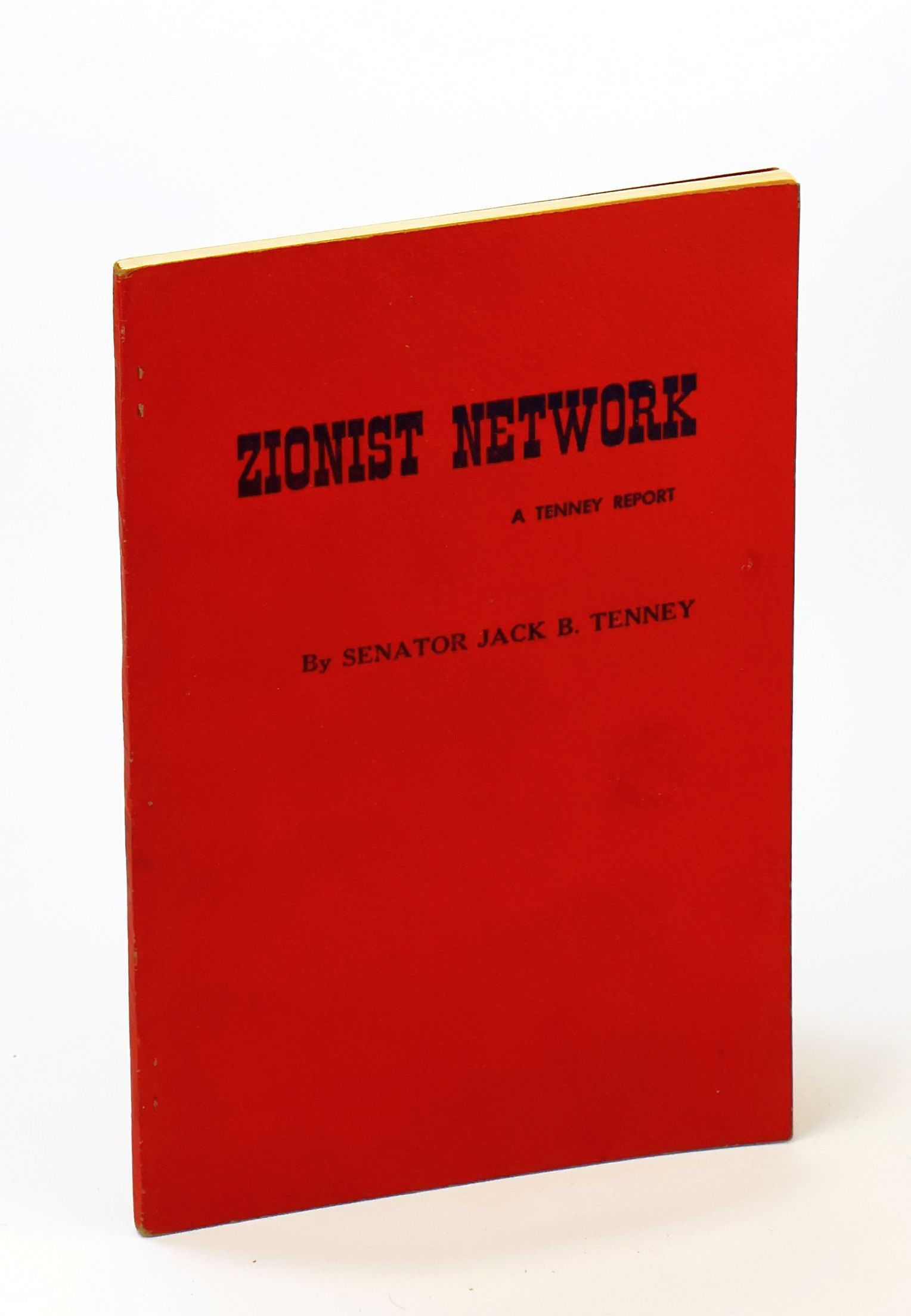 Zionist Network - A Tenney Report