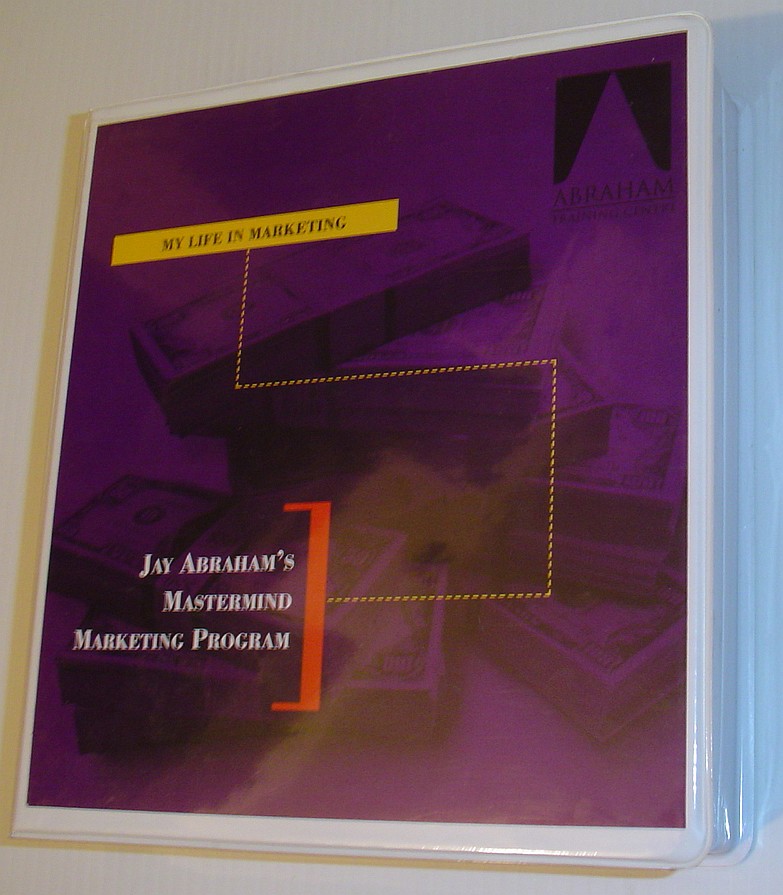 Image for My Life in Marketing: Jay Abraham Relives 25 Years of What Worked.. And What Didn't: 4 VHS Videotape Set
