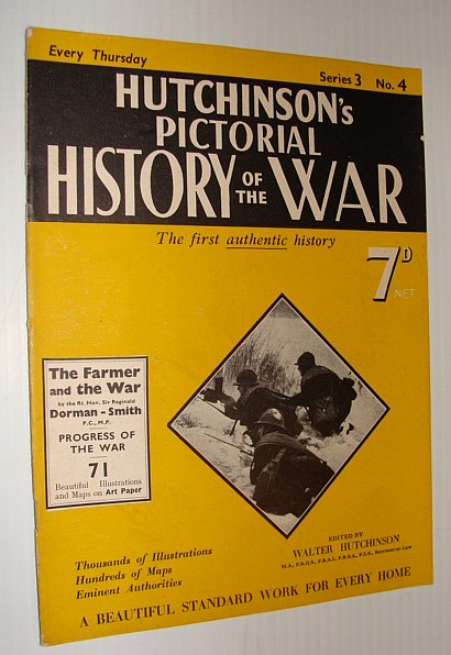 Image for Hutchinson's Pictorial History of the War, Series 3, No. 4, January 10, 1939 - , January 16, 1940