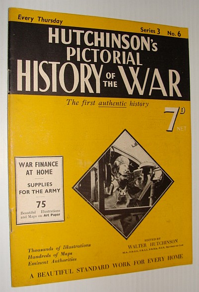 Image for Hutchinson's Pictorial History of the War, Series 3, No. 6, 24 January 1940 - 30 January, 1940