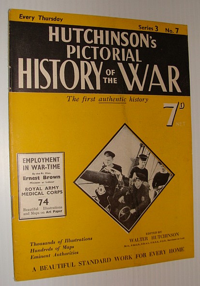 Image for Hutchinson's Pictorial History of the War, Series 3, No. 7, 31 January 1940 - 6 February, 1940