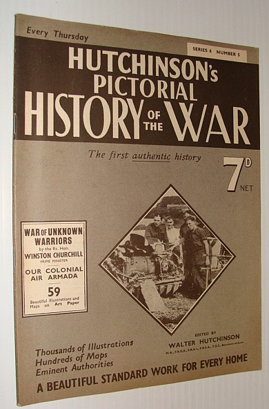 Image for Hutchinson's Pictorial History of the War, Series 6, Number 5, July 10 - July 16, 1940