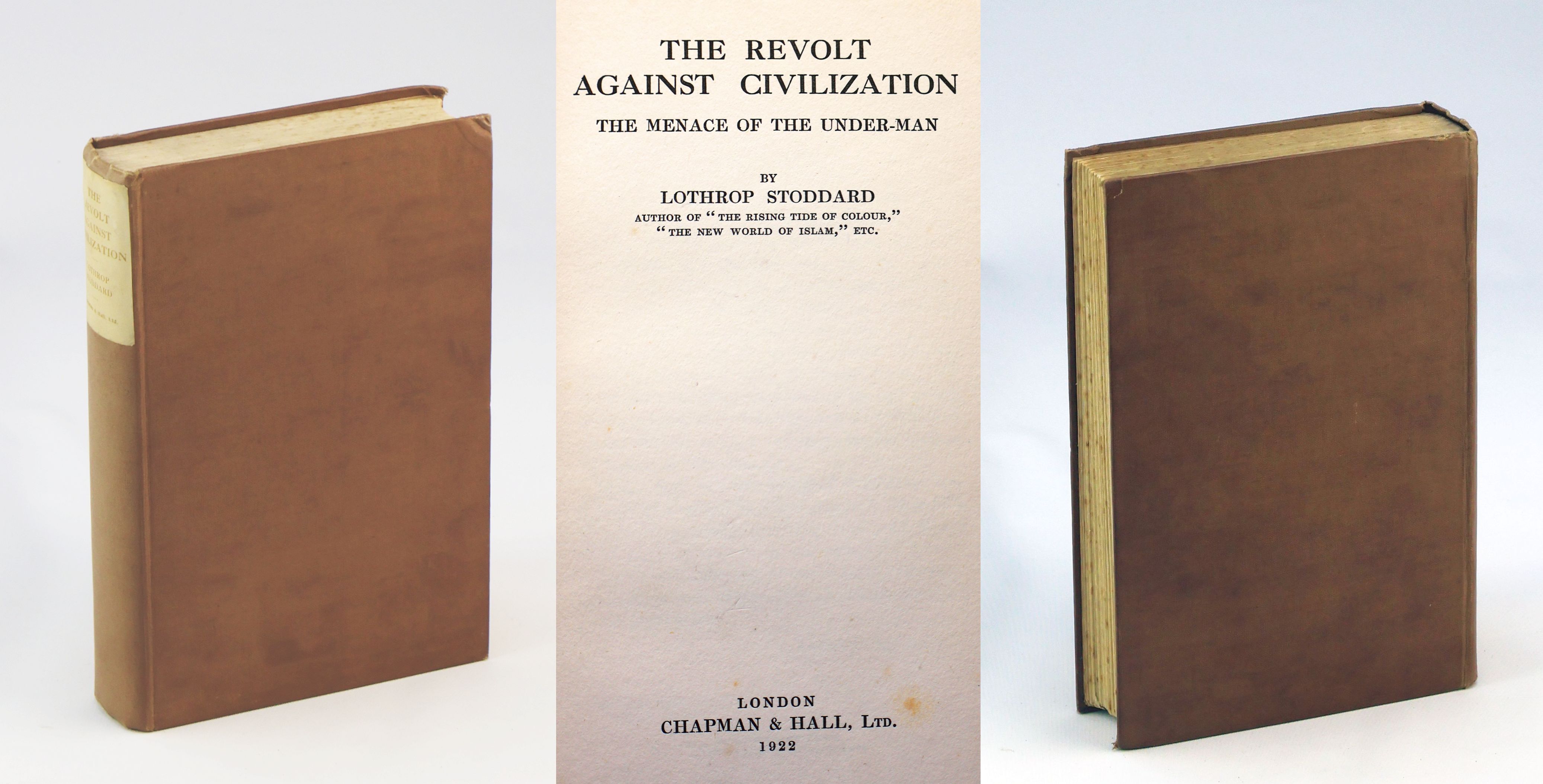 The Revolt Against Civilization - The Menace of the Under-Man [Untermensch]