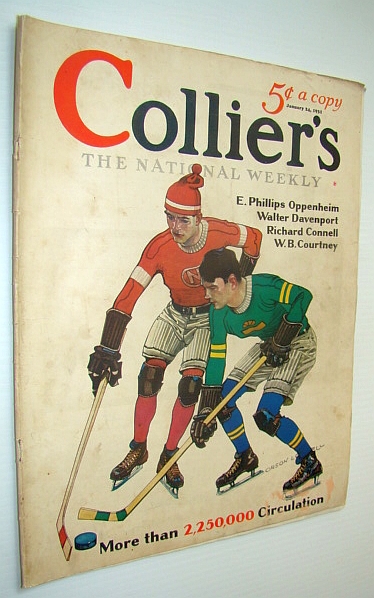 Image for Collier's Magazine - The National Weekly: January 24, 1931 - Captain Thomas P. Quinn of Seattle / Harvard Football Captain William Barry Wood