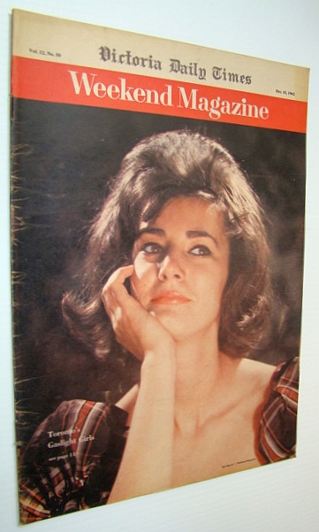 Image for Weekend Magazine, Vol. 12, No. 50 - December 15, 1962 - Toronto's Gaslight Girls - Robin Saloum Cover Photo