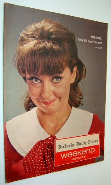Image for Weekend Magazine, Vol. 15, No. 50 - December 11, 1965 - Mimi Hines Cover Photo