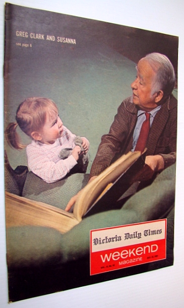 Image for Weekend Magazine, Vol. 15, No. 52 - December 25, 1965 - Gregory Clark and Susanna Cover Photo
