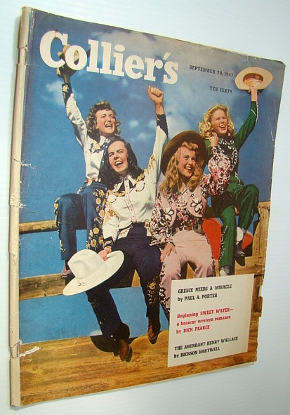 Image for Collier's Magazine, September 20, 1947 - Greece Needs a Miracle / Challenges for the Movie Moguls