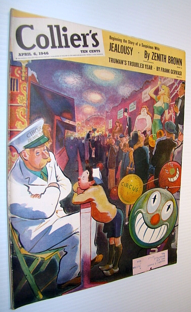 Image for Collier's Magazine, April 6, 1946 - Truman's Troubled Year