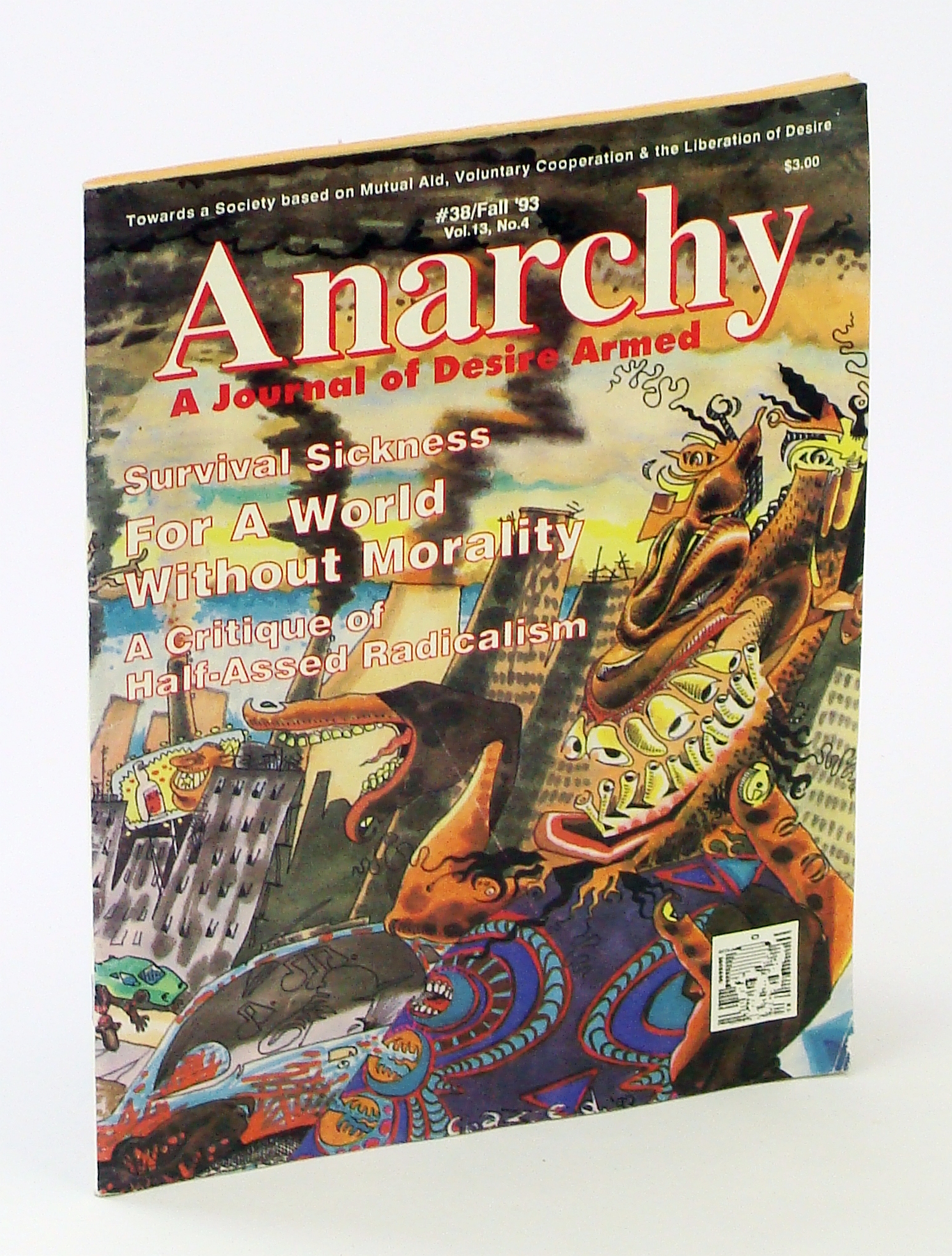 Image for Anarchy [Magazine] A Journal of Desire Armed, #38, Fall '93 [1993] Vol 13, No. 4: In the Aftermath of the Spanish Civil War - Adios, Catalonia