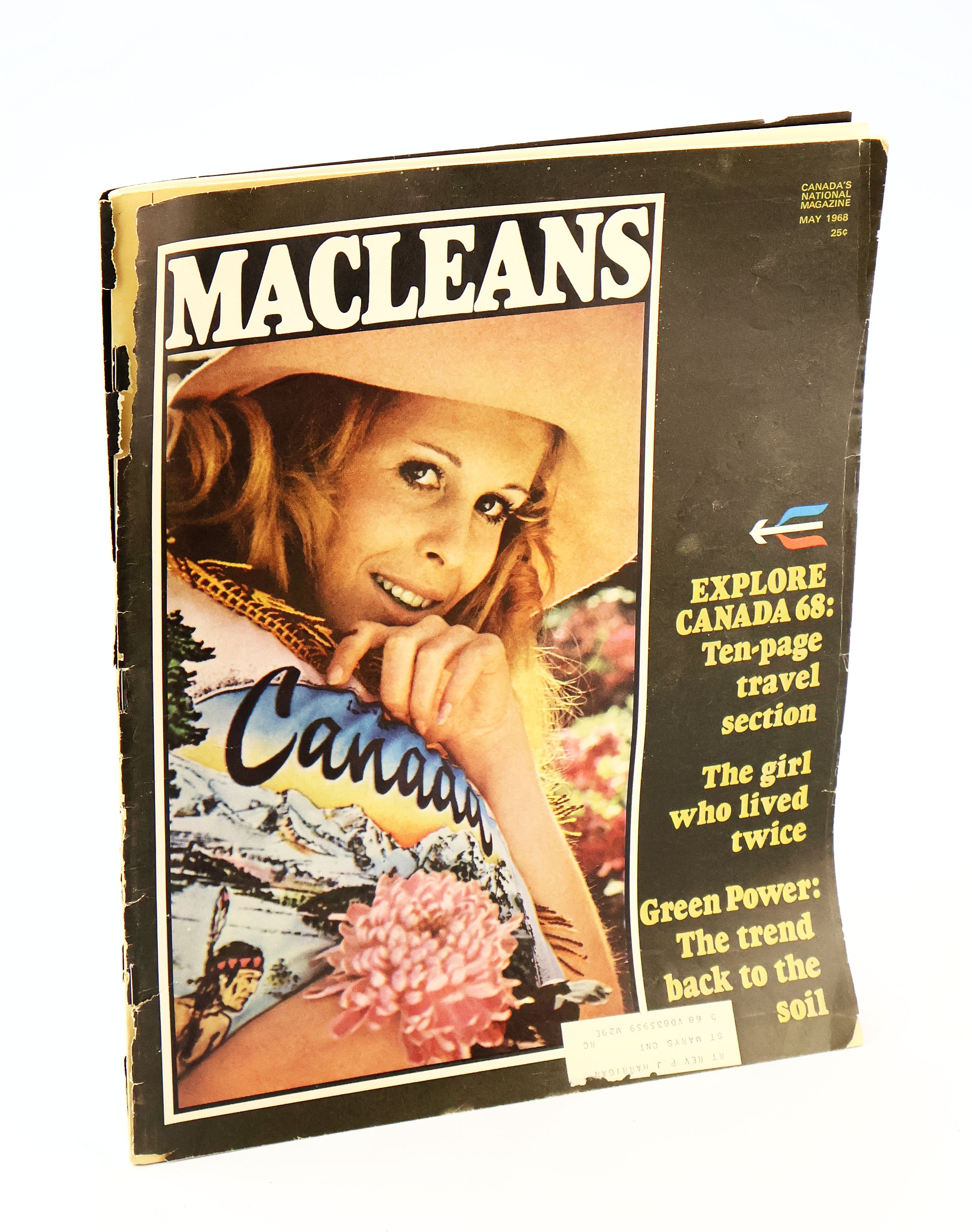 Image for Maclean's - Canada's National Magazine - May 1968, Volume 81, Number 5 - Jailhouse Lawyer Norman McCaud Maclean's - Canada's National Magazine - May 1968, Volume 81, Number 5 - Jailhouse Lawyer Norman McCaud