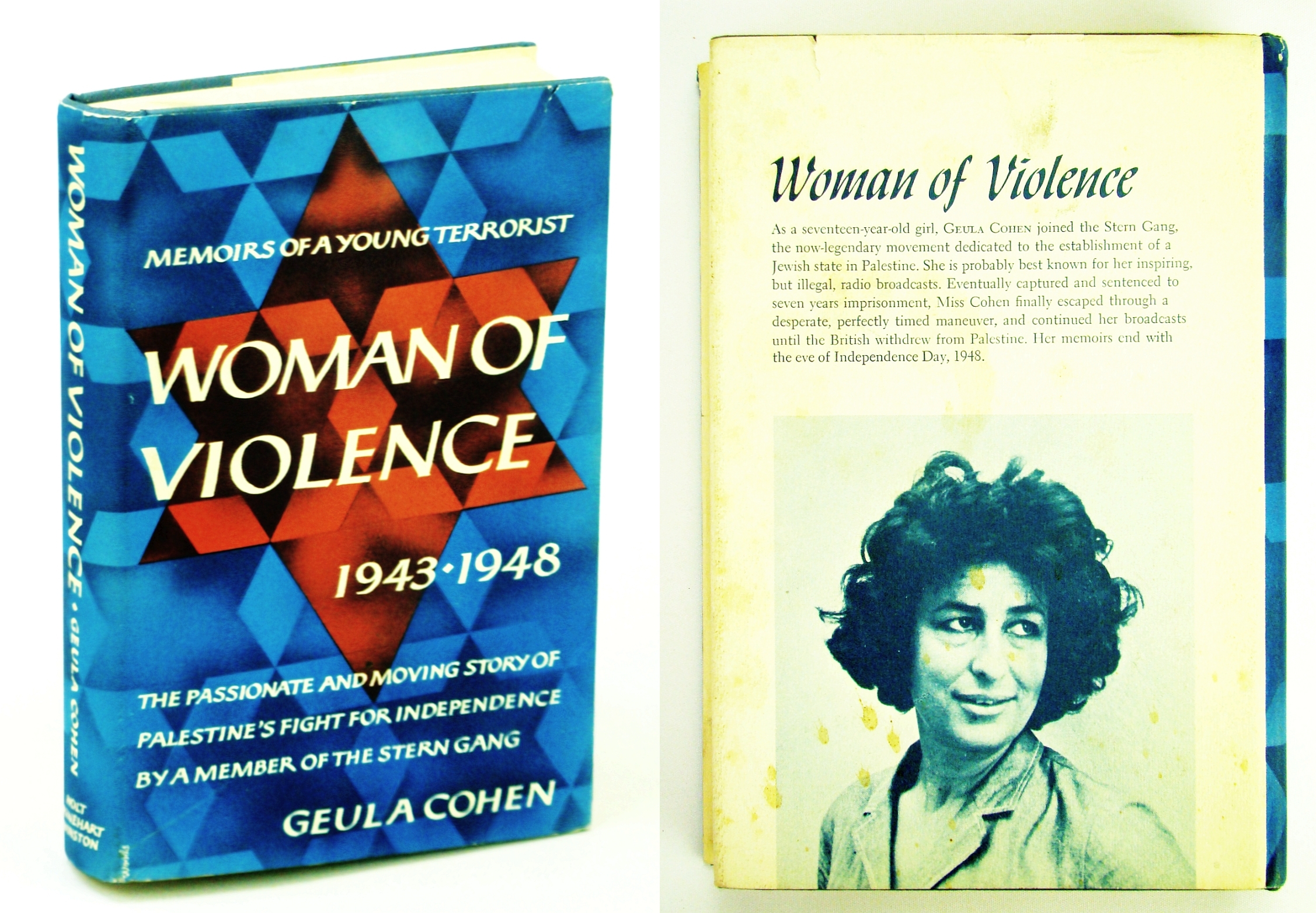 Image for Women of violence: Memoirs of a young terrorist, 1943-1948