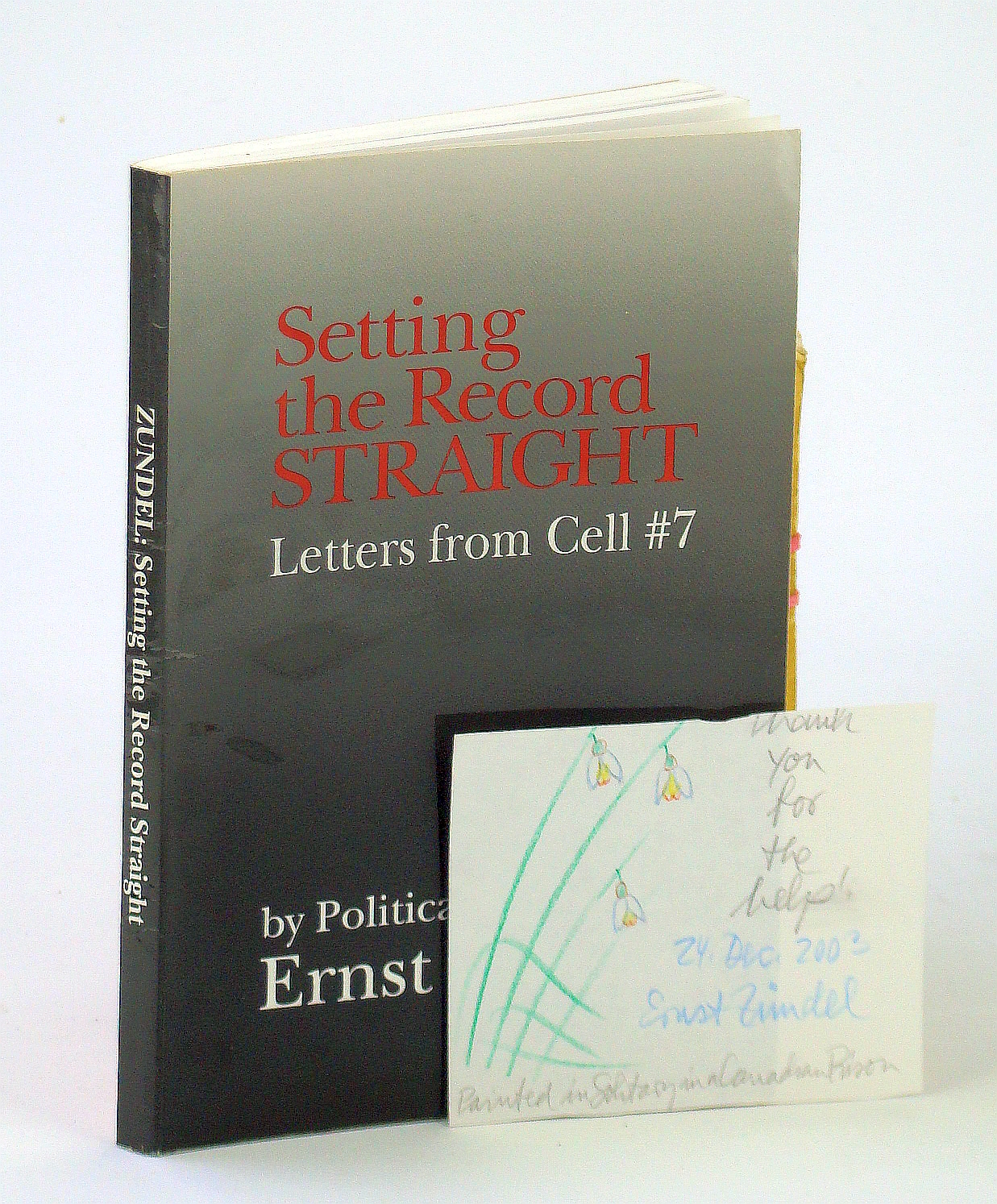 Setting the Record Straight. Letters From Cell #7 Image for Setting the Record Straight. Letters From Cell #7