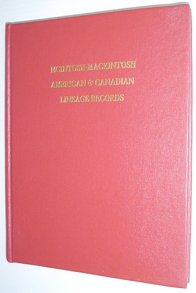Image for McIntosh-Mackintosh: American & Canadian Lineage Records - Volume VII