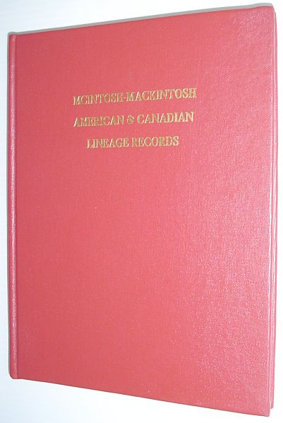 Image for McIntosh-Mackintosh: American & Canadian Lineage Records - Volume VII