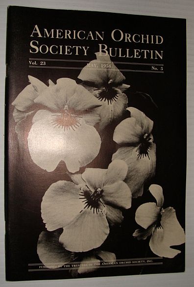 Image for American Orchid Society Bulletin Vol. 23 May, 1954 No. 5
