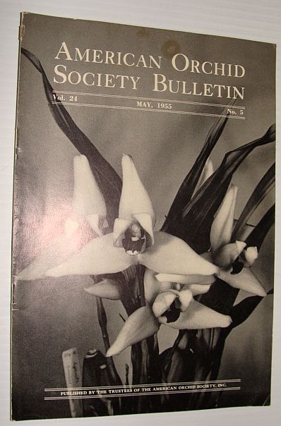 Image for American Orchid Society Bulletin Vol. 24 May, 1955 No. 5
