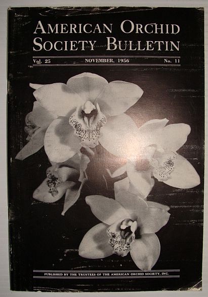 Image for American Orchid Society Bulletin Vol. 25 November, 1956 No. 11