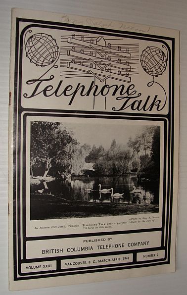 Image for Telephone Talk, Volume XXXI, Number 2, March-April 1941