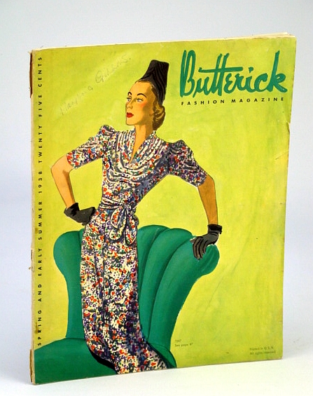 Image for Butterick Fashion Magazine, Spring and Early Summer 1938, Volume 31, No. 2