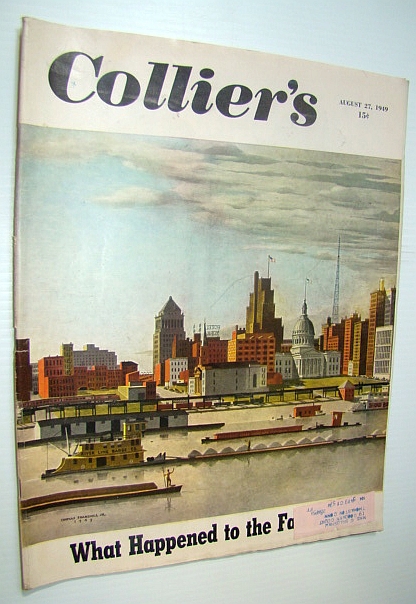 Image for Collier's, The National Weekly Magazine, August 27, 1949 - Chester Bowles / Jerry Wald