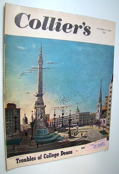 Image for Collier's, The National Weekly Magazine, October 1, 1949 - Paul (Dreamboat) Douglas / Boater Bob Lane
