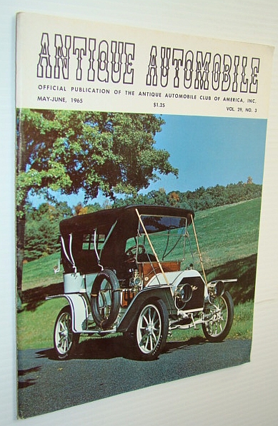 Image for Antique Automobile Magazine - Official Publication of the Antique Automobile Club of America, Inc., May-June 1965 - 1909 Model 30 Cadillac Touring Cover Photo
